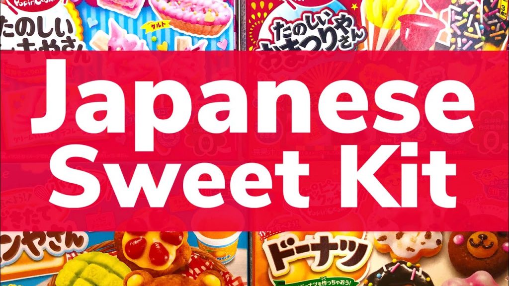 TRYING A JAPANESE SWEET/CANDY KIT! Sweets Paradise