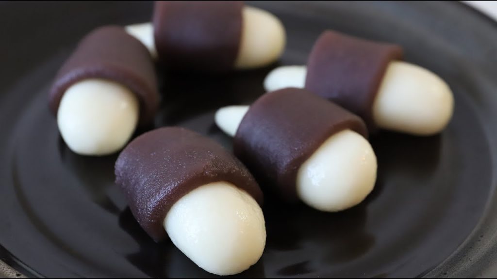 How to make Wagashi Western Japan "Kansai"style Tsukimi dango for Mid