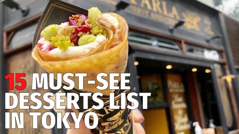 15 Must See Desserts List In Tokyo Japanese Food Sweets Paradise